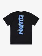 MANTO vertical t-shirt -black